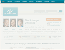 Tablet Screenshot of drshimmyo.com